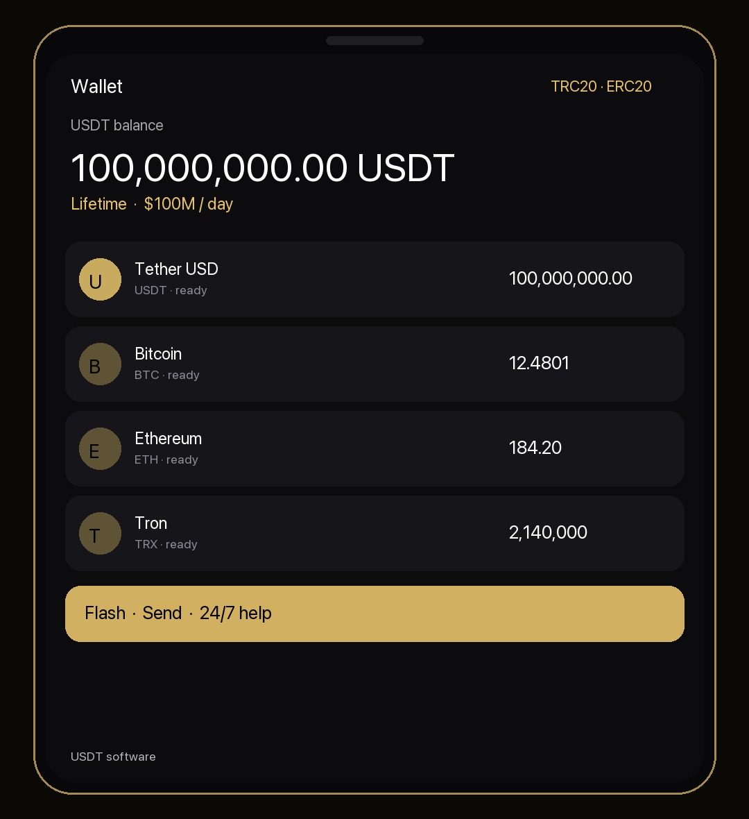 USDT Software House lobby